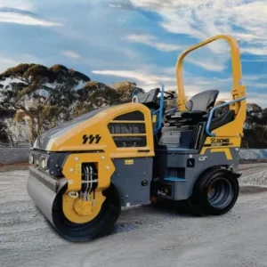 XCMG XD120 Dual Drum Roller: 73.2 HP Kubota, 22,480 lbs Compaction